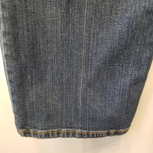 Levi's 515 Bootcut Curvy Blue Jeans Stretch Denim Plus Size 18 - Picture 6 of 12